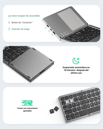 Teclado Plegable Portátil