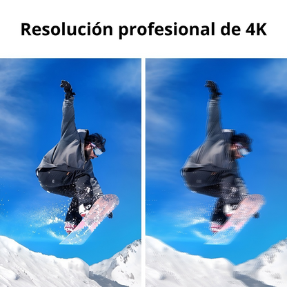 Camara Deportiva 4K + Accesorios y Soportes De Regalo