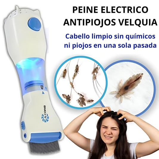 Peine Eléctrico Antipiojos
