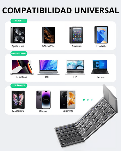 Teclado Plegable Portátil