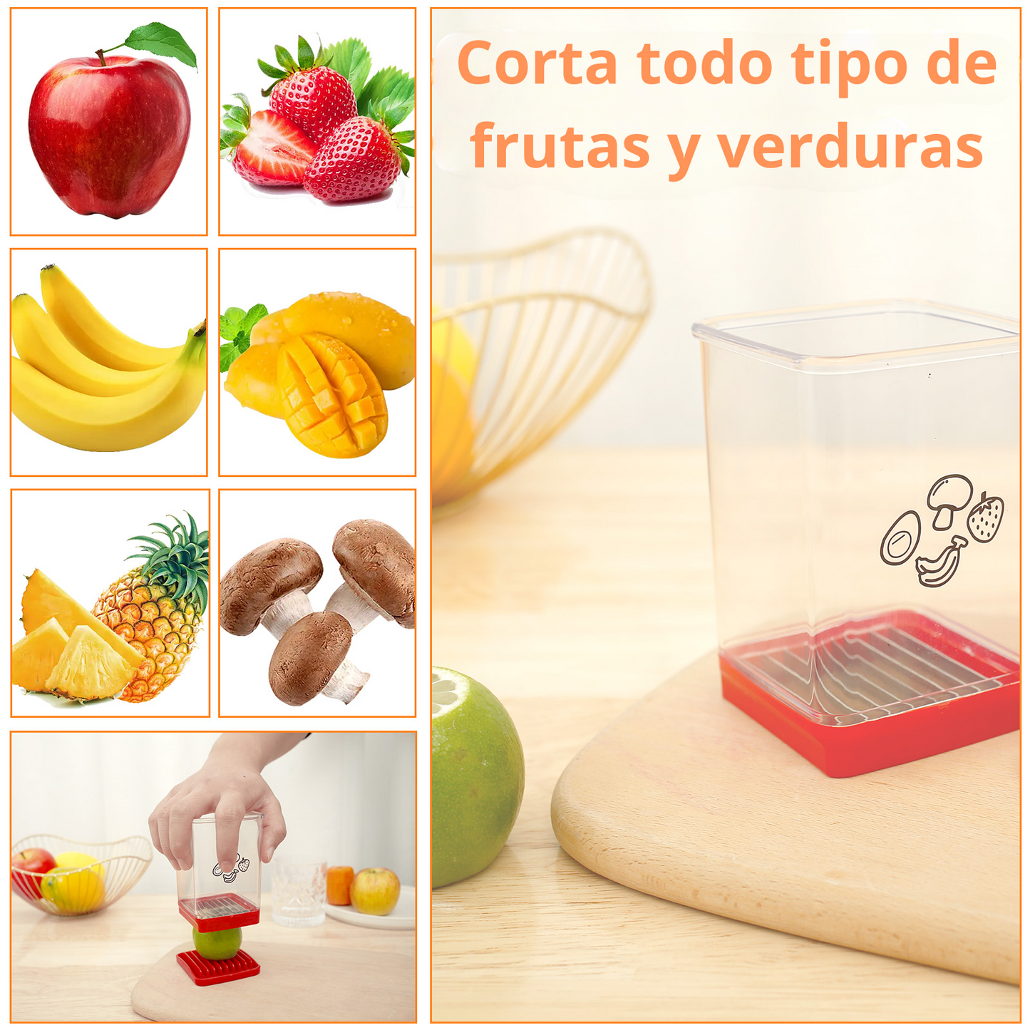 Cortador de frutas y verduras - RapidSlice