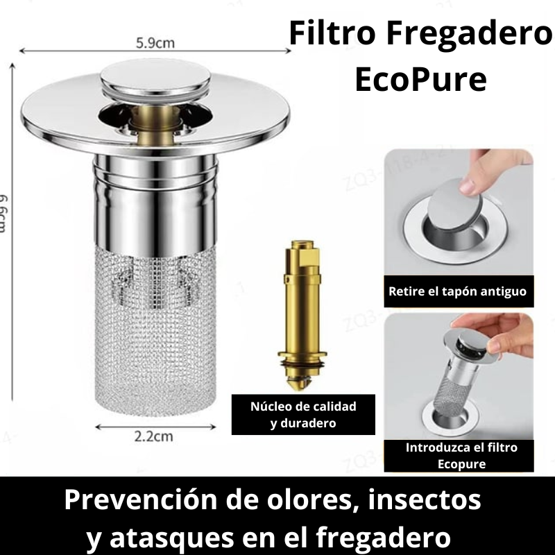 Filtro Para Fregadero EcoPure