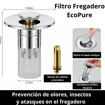 Filtro Para Fregadero EcoPure