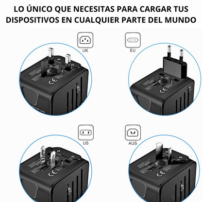Adaptador de Enchufe Univeral Para Viaje