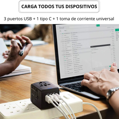 Adaptador de Enchufe Univeral Para Viaje