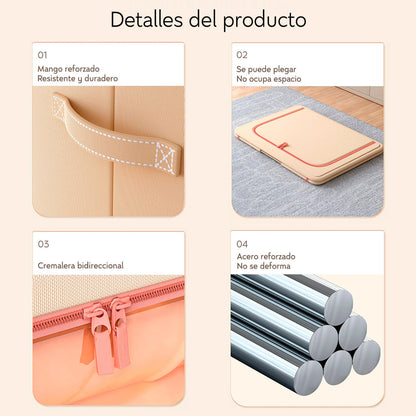 Set de 2 cajas de almacenamiento de ropa