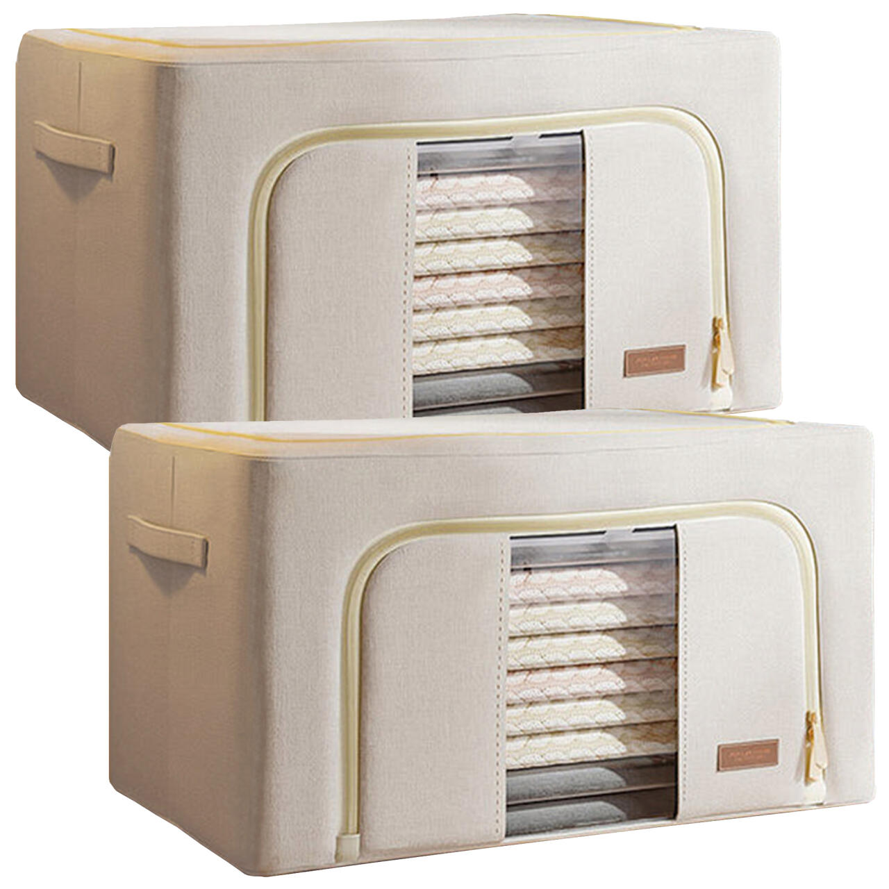Set de 2 cajas de almacenamiento de ropa